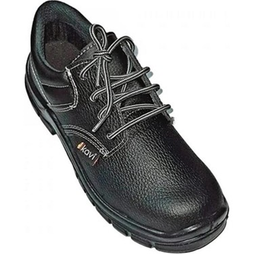 KAVİ ÇELİK BURUNLU DERİ AYAKKABI NO:42